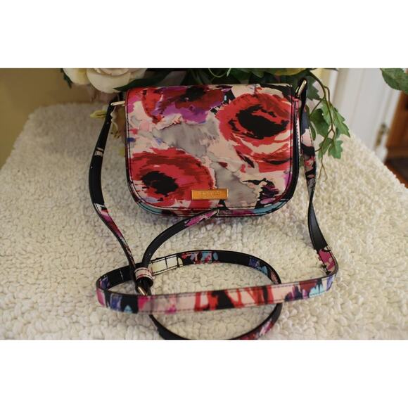 Kate Spade Carsen Laurel Way Printed Crossbody Bag WKRU4141 BLURRY FLORAL (P500 - Picture 1 of 1